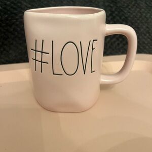 Rae Dunn Pink #LOVE Mug